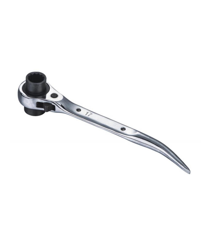 Short Bend-tailed Ratchet Socket Wrench  G01K