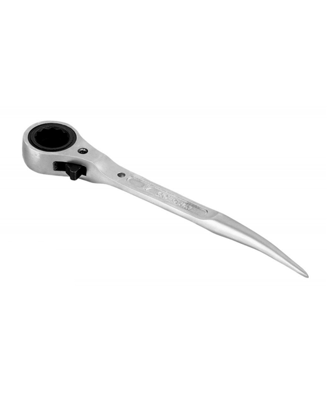 Short Bend-tailed Flat Socket Ratchet Wrench G01L