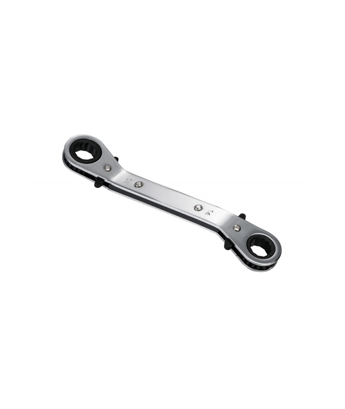 Offset Double Ring Ratchet Spanner  G07B