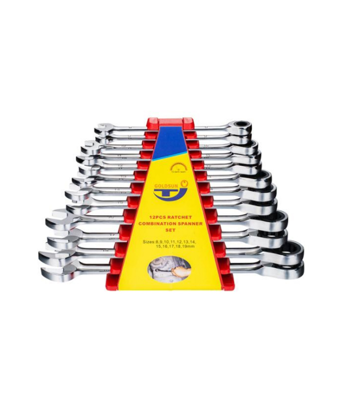 12 PCS RATCHET SPANNER SET  G12S12